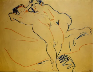 安静時のカップル